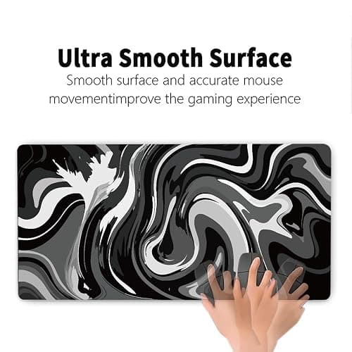 Large Mouse Pad for Desk - Gaming Mouse Pad with Non-Slip Base Stitched Edges, Desk Mat for Keyboard and Mouse thumbnail 4