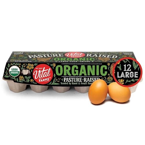 Vital Farms Organic Pasture-Raised Large Eggs 12ct - Image 1