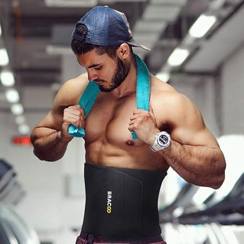 Bracoo Ceinture Abdominale de Sudation SE22 - Ceinture Amincissante Néoprène pour Femme et Homme, Gaine Ventre Plat pour Sport et Sauna thumbnail 6
