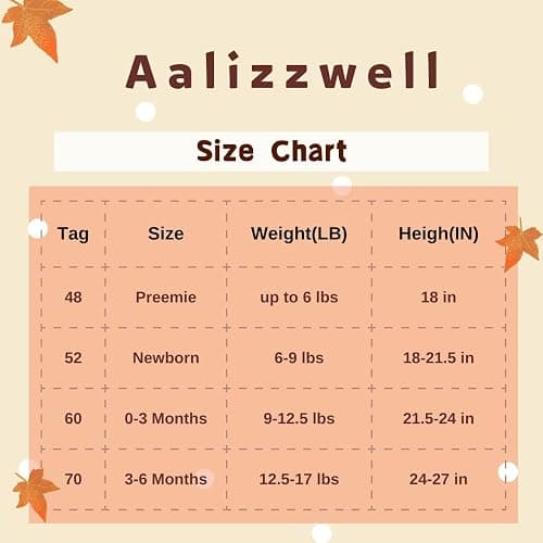 Aalizzwell Newborn Baby Boy Long Sleeve Outfit for Fall Winter thumbnail 6