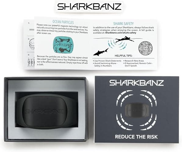 SHARKBANZ - Official Magnetic Shark Deterrent Band for Swimming, Surfing, Diving, and All Ocean Sports - Proven & Patented thumbnail 8