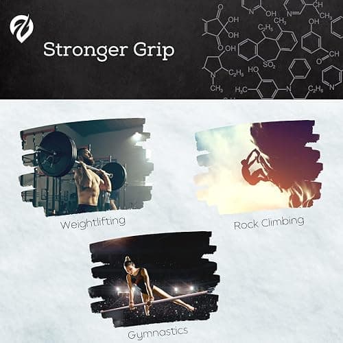 EVMT Brands Liquid Chalk, Mess Free Gym Chalk for Weightlifting, Gymnastics, Rock Climbing, Dancing, and Lifting. Sweat Resistant and Long Lasting for Stronger Hand Grip. Package May Vary. thumbnail 5