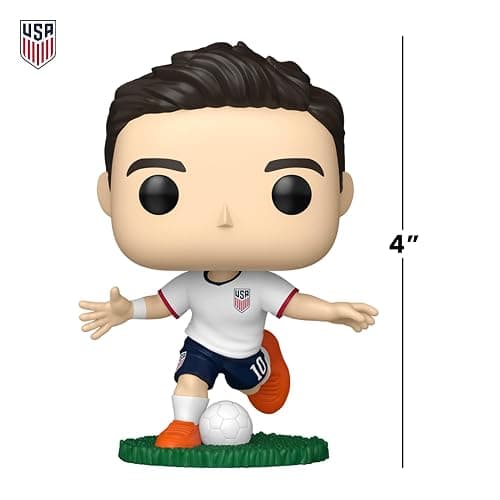 Funko Pop! Football: USA - Christian Pulisic - U.S. Men's Soccer Team - Collectable Vinyl Figure - Gift Idea - Official Merchandise - Toys for Kids & Adults - Sports Fans thumbnail 3
