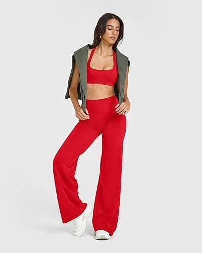 OQQ Yoga Pants Women High Waist Stretch Casual Soft Straight Leg Bottoms thumbnail 4