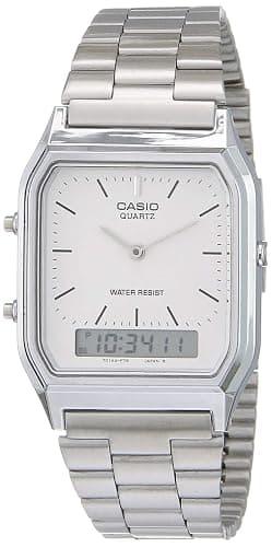 Casio - Mens Watch - AQ230A7D, Silver, Core - Image 1