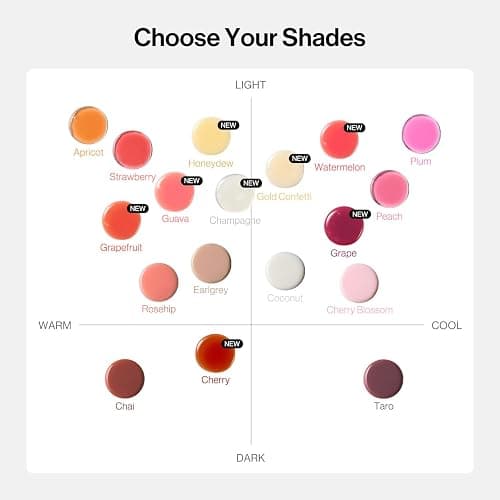 ohora 2-in-1 Sheer Nail Polish & Strengthener(Cherry) | Tinted Nail Concealer | Nail Hardener for Weak, Damaged Nails | Nail Care Polish with Glossy Finish | Glazed-Syrup Formula, 15 mL thumbnail 9