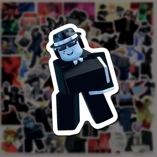 Forsaken Stickers - 50PCS Horror Video Game-Inspired Stickers Pack Cool Dark Cartoon Game Characters Vinyl Waterproof Stickers for Kids Teens Adults Laptop, Water Bottle, Phone, Skateboard Decals thumbnail 7
