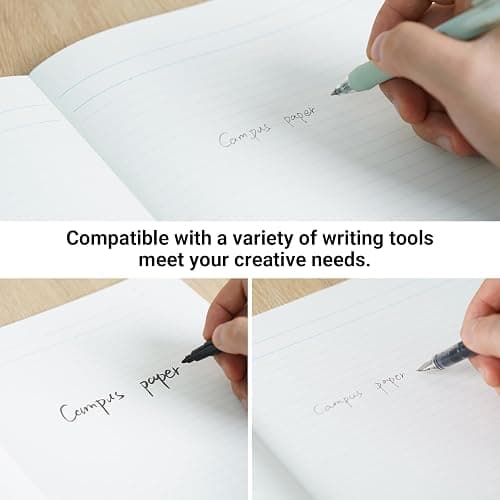 KOKUYO Composition Notebooks, 5 Pack Campus Semi-B5 Comp Book with A 7mm Ruled, 30 Sheets, Classic School Lined Notebook, Journal Notebook for Women Work Study Note Taking (NO-3CANx5) thumbnail 6