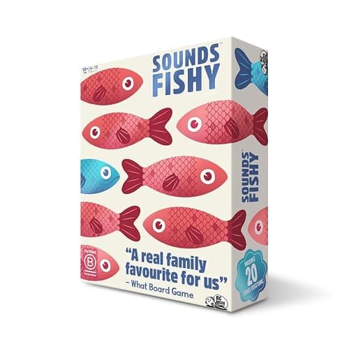 Big Potato Sounds Fishy Board Game: The Bluffing Family Game for Kids 10+ - Best New Family Quiz Games, Trivia Games for Groups of People - Image 1