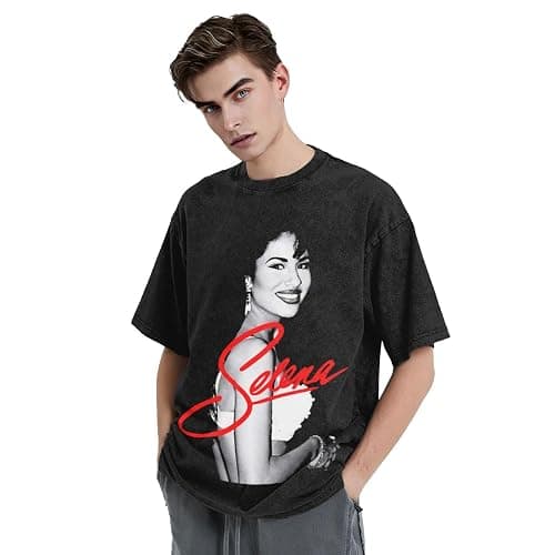 UNESDTP Shirt Mens Vintage Washed T-Shirt Womens Oversized Shirts Short Sleeves Cotton Soft Tee Top Couple Clothes thumbnail 5