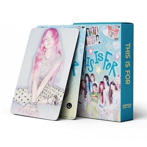 efoot Twice Photocards 2025 New Lomo Cards,Twice Cards for Gift and Fans Collection (55PCS-Blue) - Image 1
