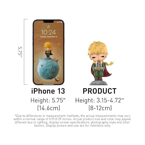 POP MART Hirono× Le Petit Prince Series Figures, Blind Box Figures, Random Design Action Figures Collectible Toys Home Decorations, Holiday Birthday Gifts, Single Box thumbnail 3