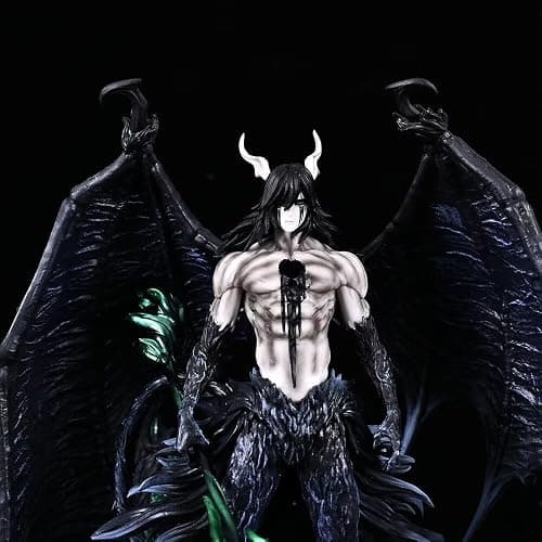 REOZIGN Kurotsuchi Ichigo Figur, Ulquiorra Schiffer-Figur, große Kampffigur, 33 cm, Geschenk aus PVC (b) thumbnail 6