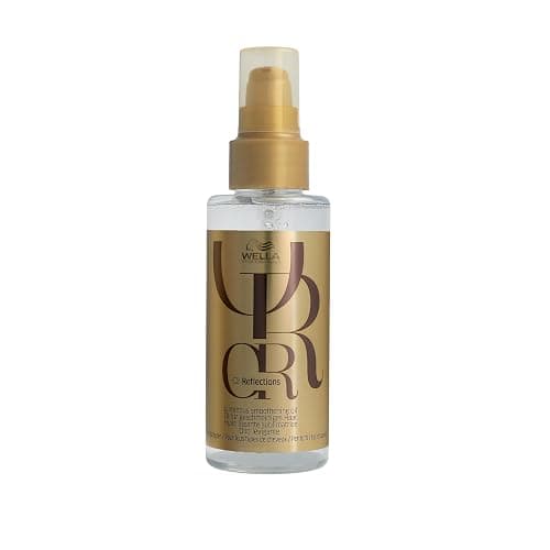 Wella Professionals Oil Reflections Huile capillaire légère révélatrice de lumière pour cheveux fins à normaux - et Oil Reflections Huile lissante sublimatrice de brillance pour tous types de cheveux - Image 1