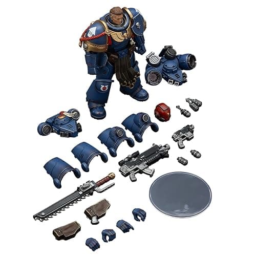 JOYTOY 1/18 Action Figure Warhammer 40,000 Ultramarines Sergeant Gadriel-Collectors Edition Collection Model Birthday Gift thumbnail 6
