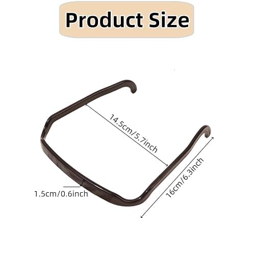 PAHAFENRY 4 PCS Square Invisible Headband for Women Square Headbands Fits Like Sunglasses Comfort Fit Hair Accessories for Workout Yoga and Daily Use thumbnail 2