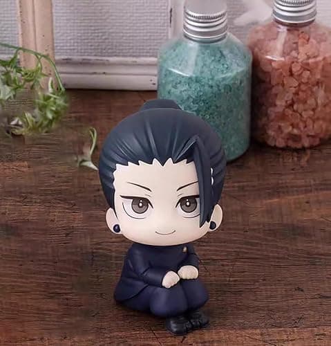 Fushiguro Megumi and Satoru Gojo PVC Statues - Suitable for Desktop and Cake Decoration thumbnail 2