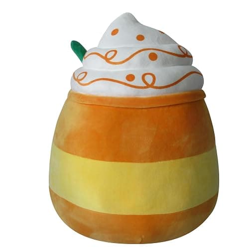 Squishmallows Original 14-Inch Delindy Orange Pumpkin Spice Latte - Large Ultrasoft Official Jazwares Plush thumbnail 5