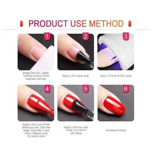 VENALISA 15ml Gel Nail Polish, Pure White Color Soak Off UV LED Nail Gel Polish Nail Art Starter Manicure Salon DIY at Home, 0.53 OZ thumbnail 9