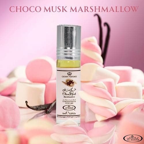 Al Rehab Choco Musk Marshmallow – Sweet Chocolate-Vanilla Concentrated Perfume Oil Roll-On for Unisex, 0.2 Ounce / 6ml thumbnail 3