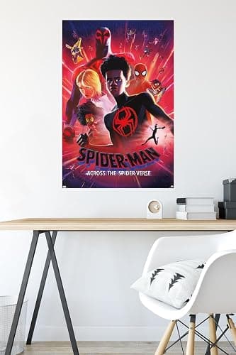 Marvel Spider-Man: Across The Spider-Verse - Static One Sheet Wall Poster, 34L" x 22.4W", Unframed Version thumbnail 4
