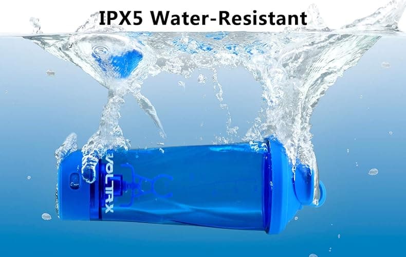 VOLTRX Premium Electric Protein Shaker Bottle, Made with Tritan - BPA Free - 24 oz Vortex Portable Mixer Cup/USB Rechargeable Shaker Cups for Protein Shakes thumbnail 7