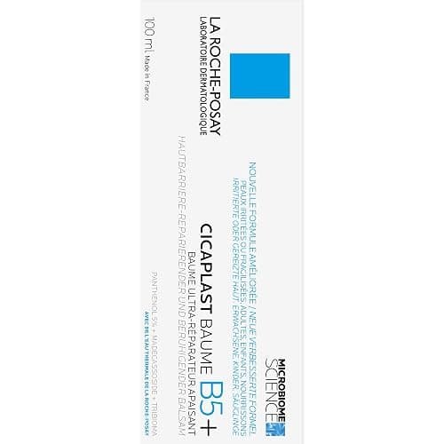 La Roche-Posay Cicaplast Baume B5+, Multi-Purpose Ultra-Repairing Soothing Balm, Skin Barrier Repair, Panthenol, Madecassoside, Prebiotic Tribioma for Irritated Sensitive Skin, 100ml - Image 1