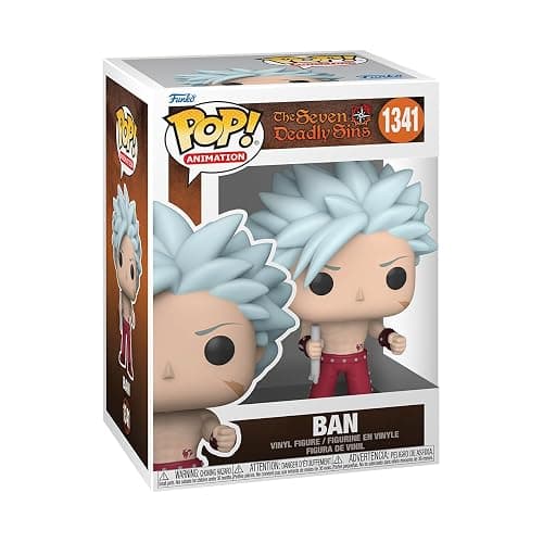 Funko POP! Animation: Seven Deadly Sins - Ban - Collectable Vinyl Figure - Gift Idea - Official Merchandise - for Kids & Adults - Anime Fans - Model Figure for Collectors and Display - Image 1