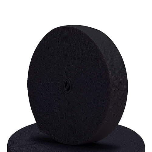 Airisoer Elastic Bands for Sewing 1 Inch x 12 Yards, Black | Stretchable Knit Elastic Spool, Durable & Strong, for Waistbands, Pants, Clothes, DIY Crafts & Sewing, and Everyday Fixes thumbnail 3