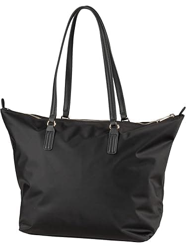 Tommy Hilfiger Women’s Poppy Tote Bag with Zip - Black (Black) thumbnail 2
