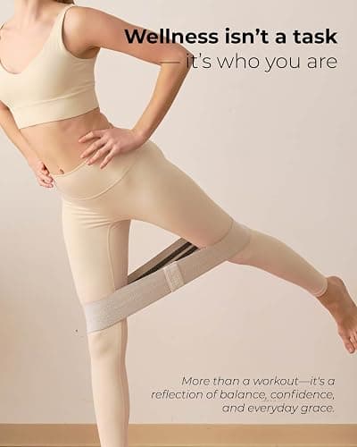 Home Pilates Essentials Kit for Women | Pilates Ring, Mini Ball, Booty Band Set | Pilates Equipment Starter Set in Gift Box | Workout Guide Included thumbnail 8