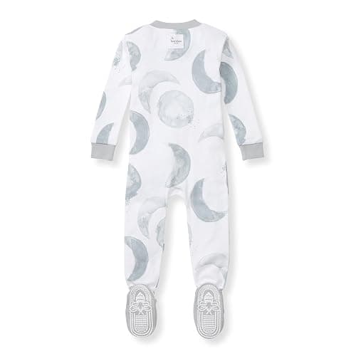 Burt's Bees Baby baby-boys Sleeper Pjs, 100% Organic Cotton, One-piece Footie, Zip Up Jumpsuit, Snug Fit Pajamas thumbnail 2
