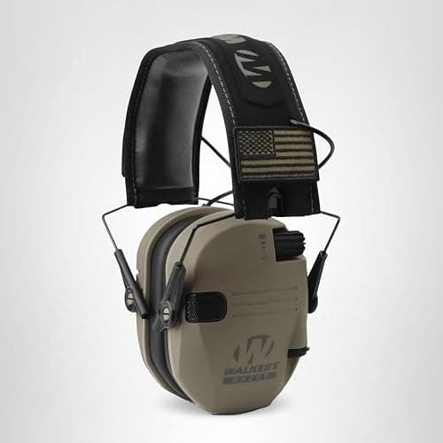 Walker's Razor Slim Ultra Low Profile Compact Design Adjustable Range Shooting Hunting Hearing Protection Electronic Earmuffs thumbnail 6