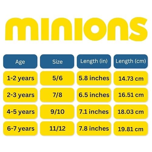 Josmo Minions Slippers for Girls and Boys - Despicable Me Indoor Comfy House Shoes Plush Fuzzy Minion Slipper (sizes: 5-10 Toddlers / 11-1 Little Kid / 2-5 Big Kids) thumbnail 6