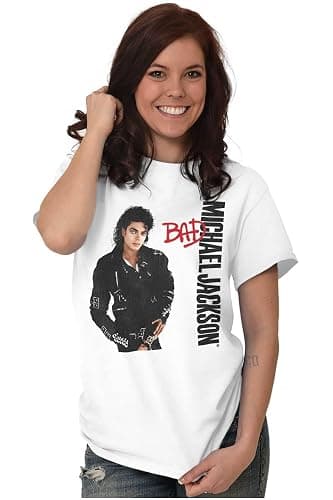 Michael Jackson Bad Album Cover Graphic T Shirt Men or Women thumbnail 3
