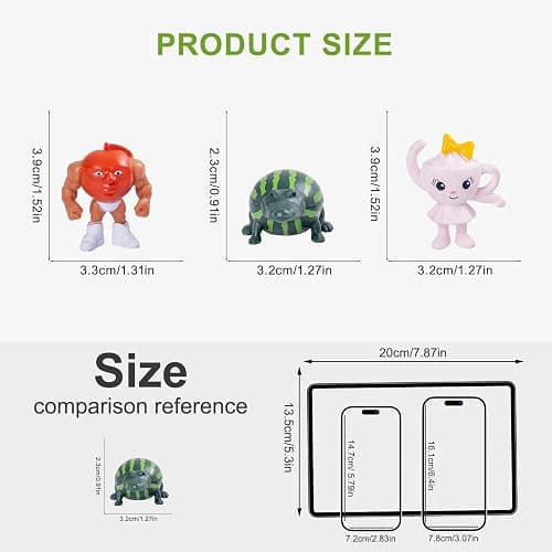 Nerfcareani 24PCS Brainrot Italian Memes Keychain Tung Tung Tung Sahur Keychain Tralalero Tralala Figurine Classroom Gifts Party Favors Boys Girls Easter Basket Stuffers Easter for Toddlers thumbnail 2