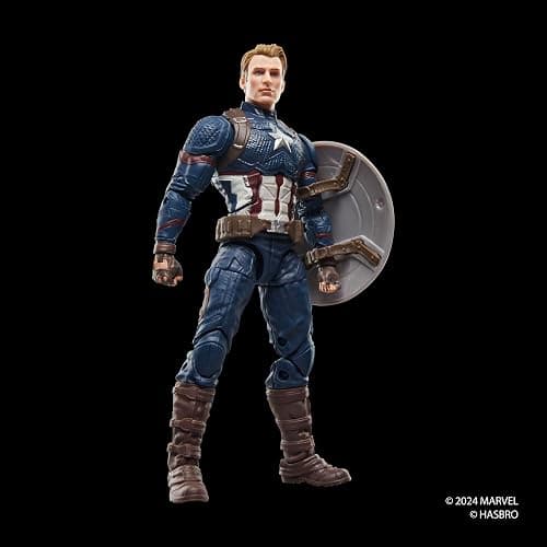 AVENGERS Marvel Legends Series Captain America, Endgame Collectible 6 Inch Action Figure thumbnail 6