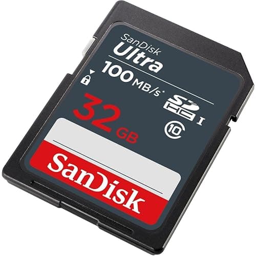 SanDisk 32GB Ultra 100MBs SDHC Memory Card | Up to 100MB/s read, Water-resistant design, Impact-resistant build thumbnail 4