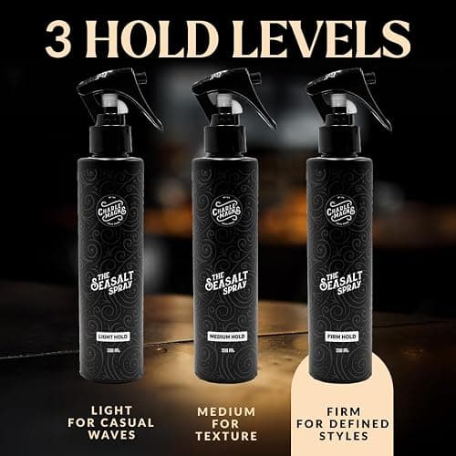 Charlemagne Sea Salt Spray - Salt Water Hair Spray Made in Germany - Developed By Barbers - Sea Salt Spray Hair Men (200 ml (Pack of 1), Firm Hold) thumbnail 2