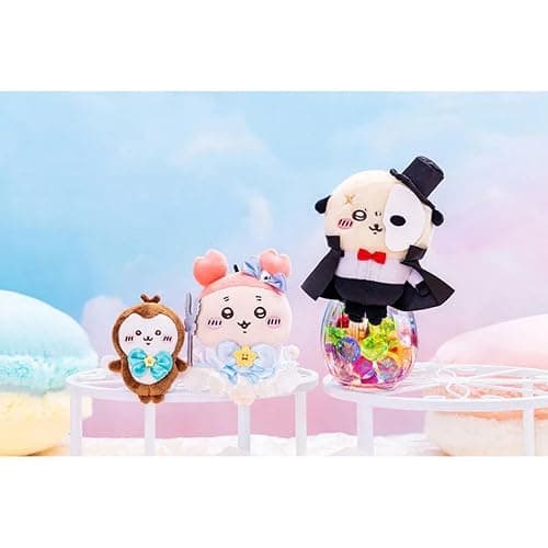 Chikawa Plush Keychain for Backpack, Kawaii Usagi Plush Keychain Accessories Purse Charm Pendant Gift for Women thumbnail 5