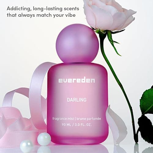 Evereden Fragrance Hair and Body Mist - Darling: Clean and Vegan Collectible Hair and Body Spray for Teen Girls - Amplify Your Self Expression with Iconic Scents in Aesthetic Bottles - Darling thumbnail 8
