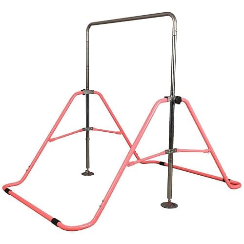 Fitvids Gymnastics Bar for Kids Height Adjustable Horizontal Kip Bar Folding Gymnastics Junior Training Bar - Image 1