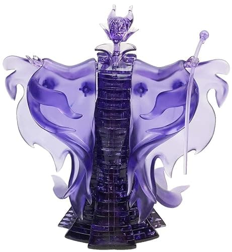 BePuzzled | Disney Maleficent Deluxe Original 3D Crystal Puzzle, Ages 12 and Up thumbnail 4