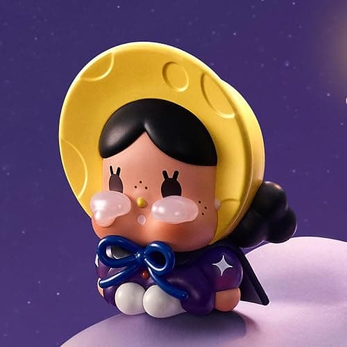 POP MART Crybaby Crying to The Moon-Sitting Series Blind Box Figures, Collectible Toys Home Decorations, Holiday Birthday Gifts for Girls and Boys, Single Box thumbnail 6