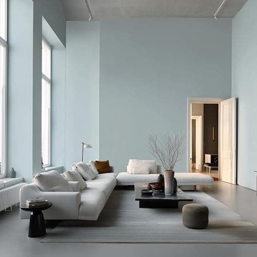 EVOLVE Interior Paint & Primer, Eggshell (Pale Blue), 1 Gallon – One-Coat Coverage, Excellent Hide, Low VOC, Low Odor, Washable Paint for Walls, Doors & Trim thumbnail 7