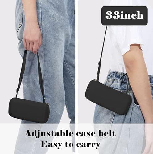 ESUFEIR Mini Travel Sun Umbrella for Purse With Case,Small Compact UV Umbrella Protection Sun,Lightweight Portable Parasol Windproof for Women Men Kids (Black) thumbnail 5