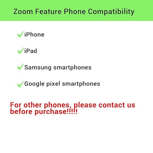 Wireless Camera Remote Control with Zoom for iPhone & Android, Bluetooth Camera Remote Shutter with Front/Rear Camera Switch for Photo & Video, Smartphone Bluetooth Clicker for TikTok. thumbnail 8