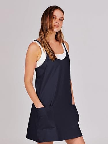 ANRABESS Women Athletic Dress Summer Tennis Workout Active Sports Mini Romper Dress Built in Shorts Travel Vacation Clothes thumbnail 8
