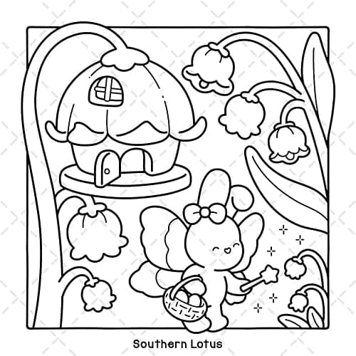 Little Friends: Coloring Book for Adults and Teens Featuring Fuzzy Animal Characters and Cute Besties in Cozy Moments and Daily Adventures for Relaxation (Cute & Easy Coloring) thumbnail 5
