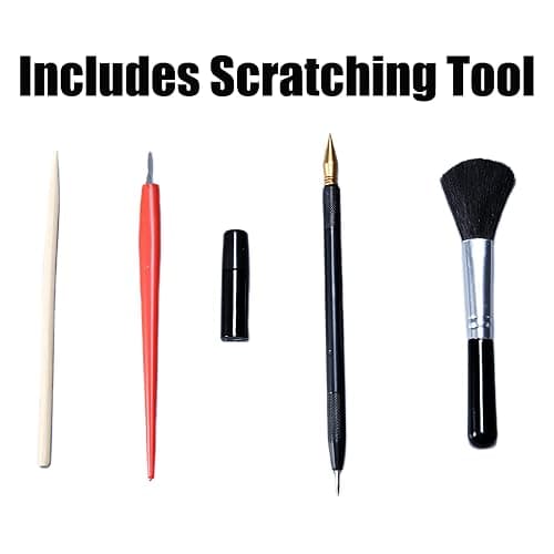 Scratch Art for Adults & Teens, Paint by Scratch 16 X 11.2 Inches, Scratch Off Paper Painting, Scratchart Kit Ornaments, Colorful Sketches Rainbow Scratch Art (Las Vegas) thumbnail 9